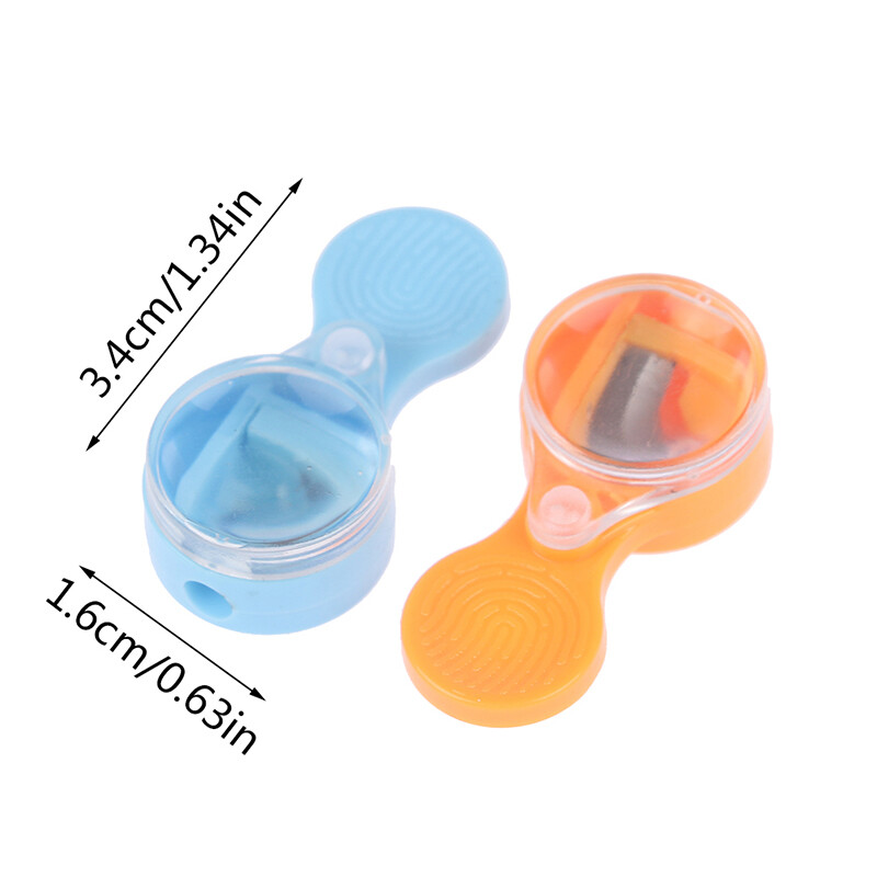 4pcs Pointer Pencil Sharpener Mini 2mm Leads Sharpener Portable Sharpe'S*