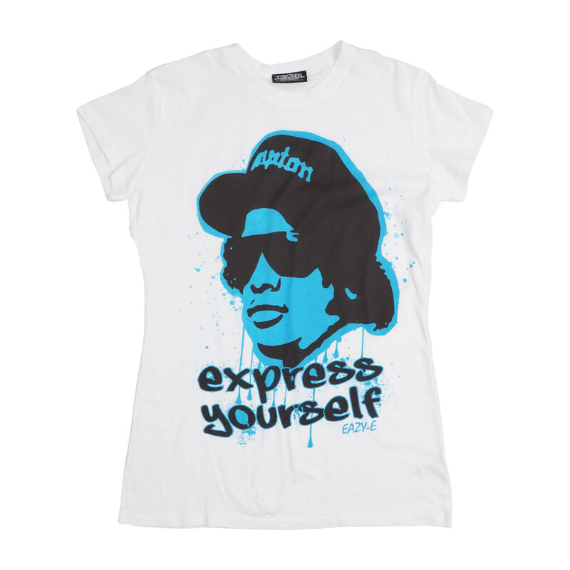 

ЖЕНСКАЯ ФУТБОЛКА EAZY E EXPRESS YOURSELF, White