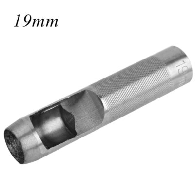 9 Size Round Steel Hole Puncher 14mm-25mm Leather Hole Punch, Leather Craft Tool