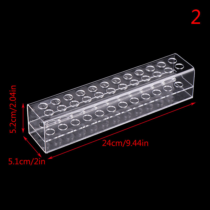 Eyebrow Pencil Pen Holder Eyeliner Makeup Brush Storage Acrylic Display Stand-