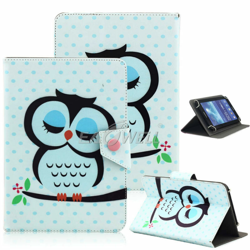 Universal Adjustable PU Leather Stand Case Cover For Android Tablet 10.1" 7" 8"
