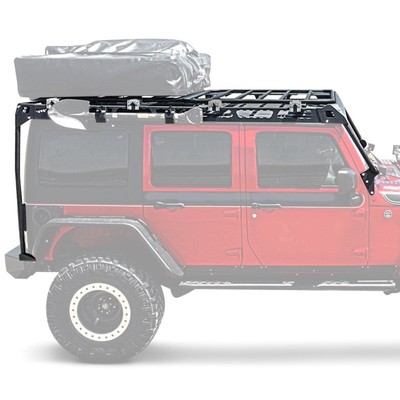 For Jeep Wrangler JK 2018 Warrior 10984 JK Mod Roof Cargo Basket
