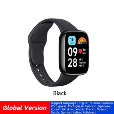 Redmi Watch 3 Active (Global): 1.83'' LCD, 289mAh, Blood Oxygen, Bluetooth Calls