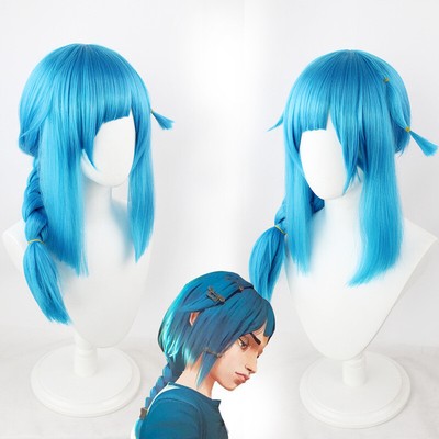 Arcane League of Legends LOL Powder Jinx Cosplay Costume Halloween Outfit Anime