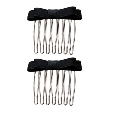 Ribbon Bowtie Hairpin Comb Hair Clip Girl Hair Bows Barrettes Clip Headdress