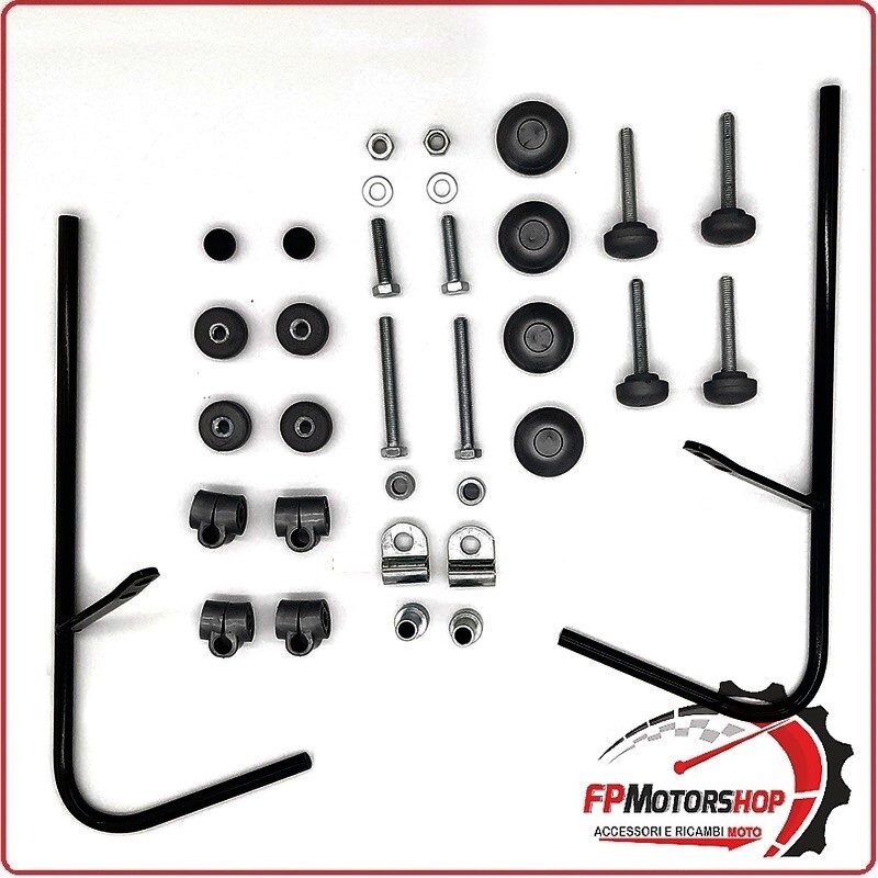 KIT ATTACCHI PARABREZZA SCOOTER PER BETA ARK BIONDI 8500874 50 95>