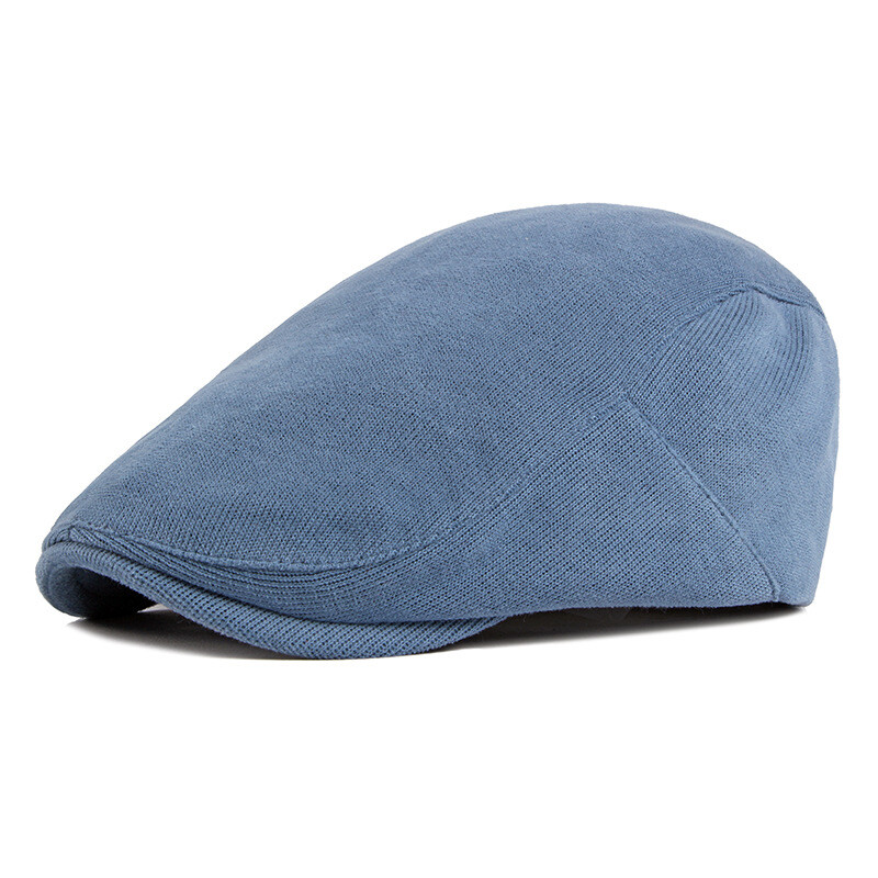 Unisex Coppola Cappello Maglia Basco Rétro Piatto Cabbie Guida Panettiere Gatsby