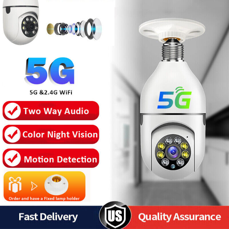 Outdoor Home Night Vision Cam 1080p Hd