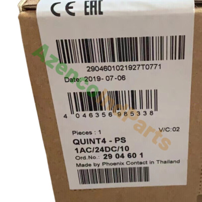 New Phoenix Contact QUINT4-PS/1AC/24DC/10 24VDC 10A Power Supply 2904601 #F