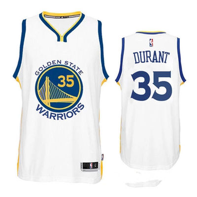 NBA Golden State Warriors Kevin Durant #35 Men`s Jersey