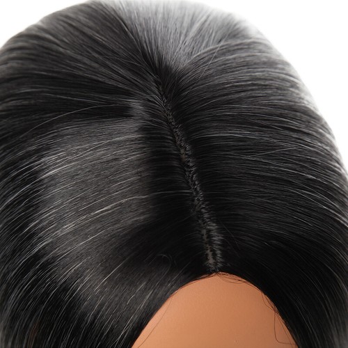 Lady Girl Bob Wig Women's Short Straight No Bangs Full Hair Wig Cosplay Party US