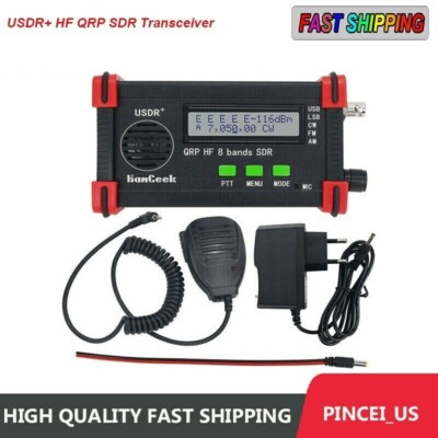 USDX USDR HF QRP SDR Transceiver SSB/CW/FT8 Transceiver 10-Band 5W DSP SDR Kit