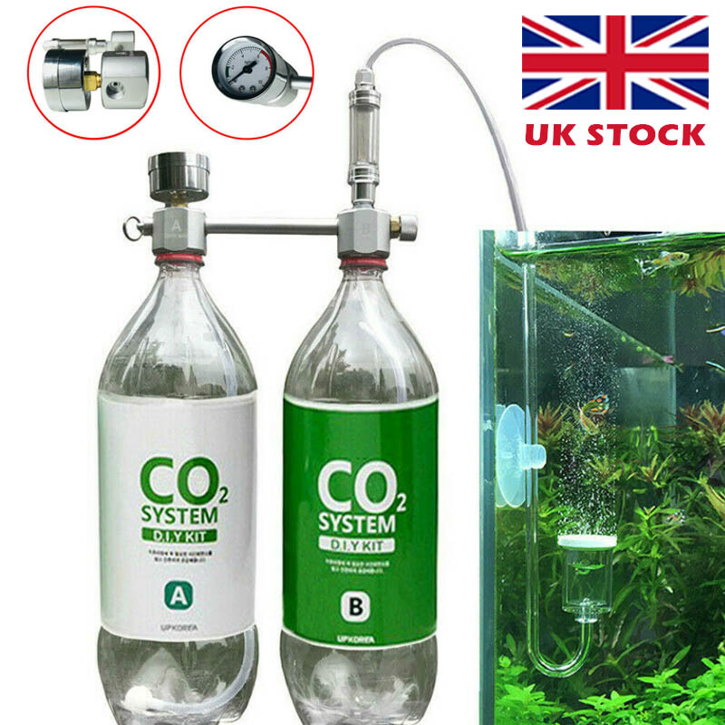 CO2 Generator for Plants Aquarium DIY CO2 Kit Pressurized