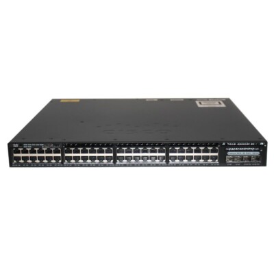 NEW Cisco WS-C3650-48FD-S V05 Switch 2 PWR-C2-1025WAC 2x10G Uplink Ports