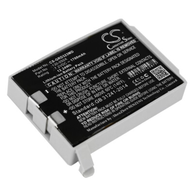 130-050X   5A  Battery for CME BodyGuard 323 1700mAh 12.24Wh