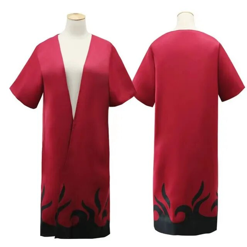 Cosplay the 7Th Hokage Uzumaki Ninja Costume Cosplay Cape Halloween Costume for