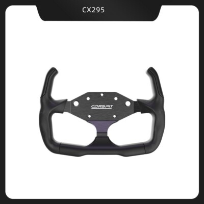 Conspit CX295 295mm/11.6'' Microfier Leather SIM Steering Wheel Rim for H.AO Hub