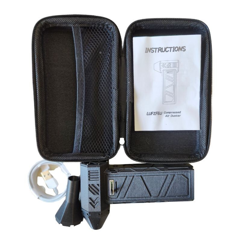 130000RPM 52m/s Mini Jet Turbo Fan Electric Air Blower Duster Cleaner W/battery