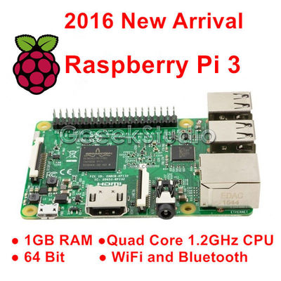 Original Raspberry Pi 3 Model B 1.2GHz 1GB RAM  WiFi & Bluetooth