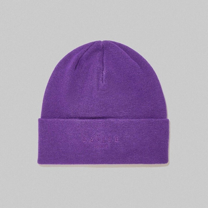 Женская кепка Gaelle Paris GBADP3658 Beanie IN Jersey Baseball Cap Violet Logo