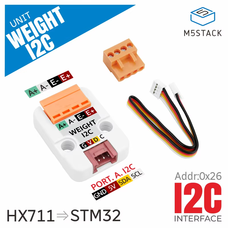 Official Weight I2C Unit (HX711)