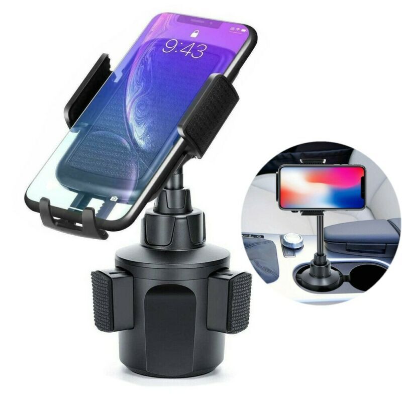 360 Degree Adjustable Car Cup Holder Stand Cradle Mount For 