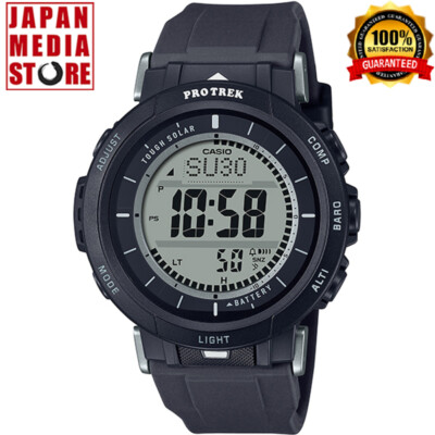 CASIO PRO TREK PRG-30-1JF Tough Solar Compass Barometer Thermometer Men Watch 