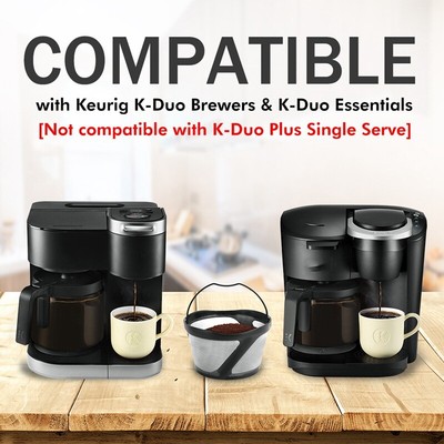 Reusable Coffee Filter Basket Replacement K Cups Coffee Strainer for K Duo Bp