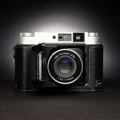 Leather Camera Bag Case Cover For Fuji GF670 GF670w Voigtlander Bessa III 667