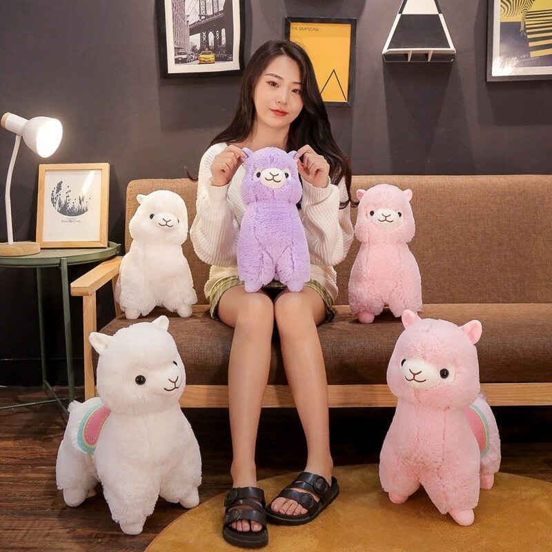 Peluche Lama Alpaga 35cm Mignon Doux Mouton Cadeau Bebe Enfant Anniversaire Neuf Ebay