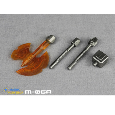 Matrix Workshop M-06 Axe Upgrade Kit For SIEGE Voyage OP Prime 3D Print