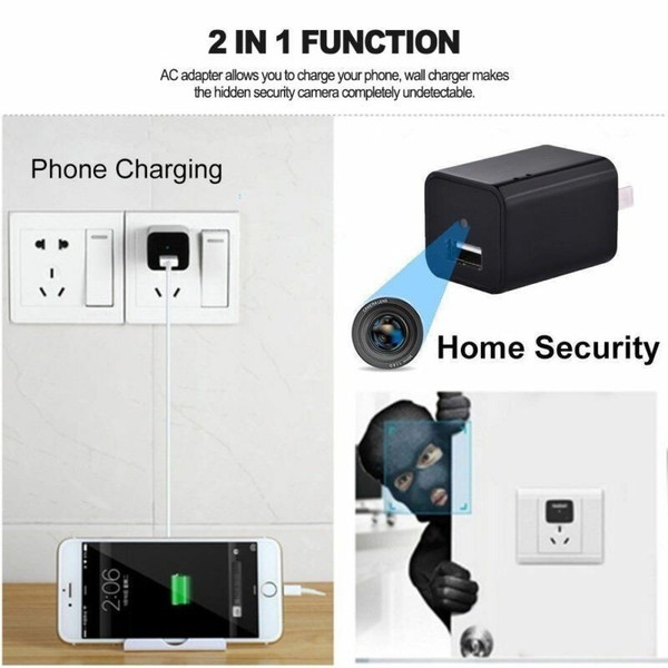 1080HD Mini Hidden Spy Cam Motion Detection Home Security Surveillance Camera - Image 4