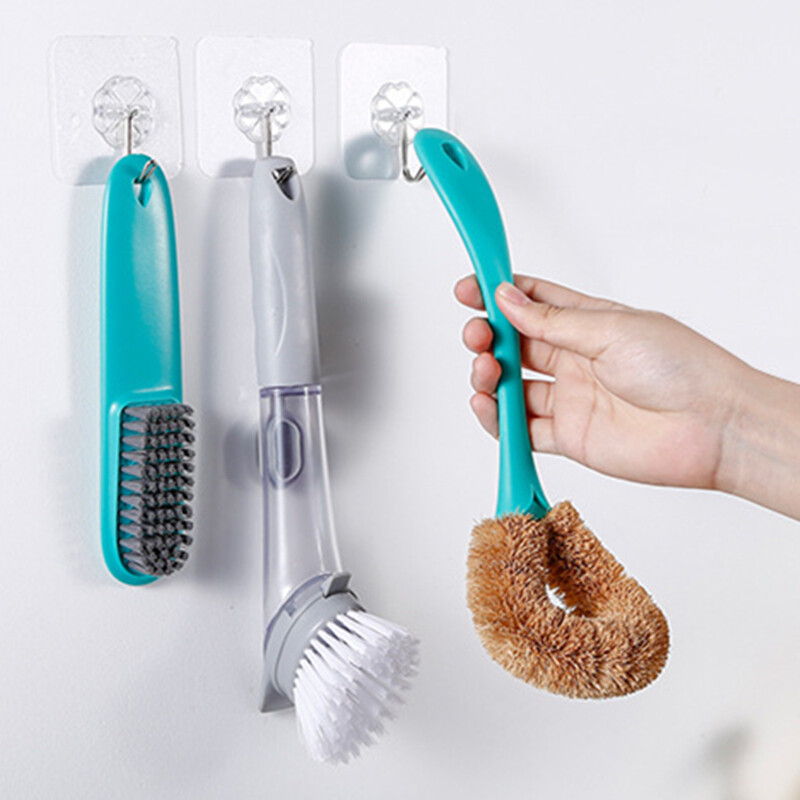 10/20/30/40 PCS Adhesive Sticky Hooks Heavy Duty Wall Door Seamless Hook Hangers