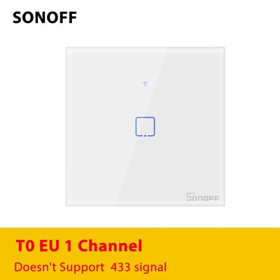 SONOFF TX Wifi Smart Wall Touch Switch T0 T1 T2 T3 EU US UK 1/2/3Gang Smart Home