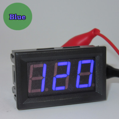 Mini AC 30-500V 3-Digital LED Voltmeter Panel Voltage Guage Meter 110V 220V 230V