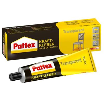 Pattex Kraft-Kleber Transparent 125g Kraft Kleber Alleskleber Tube PXT2C