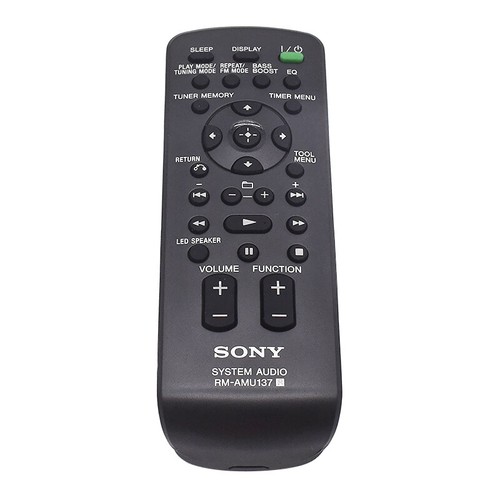 Genuine Sony LBTZX99i Mini HiFi Component Stereo System Remote