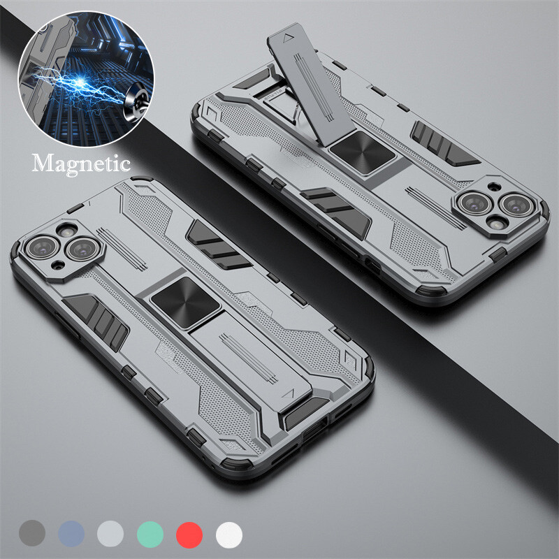 Stand Hard Case For iPhone 6 6S 7 8 Plus X XR XS 11 12 13 14
