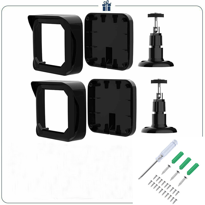 2x New Security Camera System Wall Mount Stand&Cover Bracket for Blink Outdoor