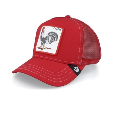 

Hat Rooster GOORIN BROS Animal Farm Trucker Hats Animals Cock Rooster Red, Красный