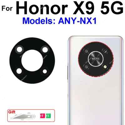 For Honor X5 X6 X7 X7a X8 X8a X9 X9a X9b Plus 4G 5G Rear Camera Lens Glass 