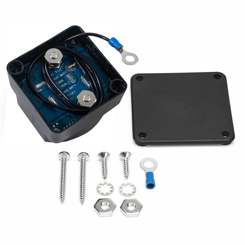 Dual Battery Isolator Kit 12V 140A Car Battery Voltage Sensitive Relay