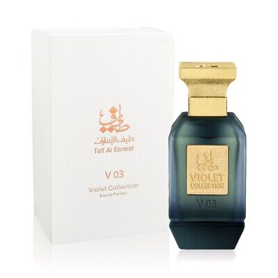 V03 Violet Citrus & Amber by Taif Al Emarat 75ml Spray - Express Shipping SEALED