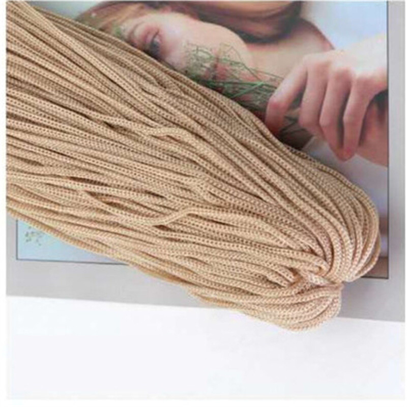String Wool Crochet Crystal Medium Thickness Hollow Thread Crystal String Summer