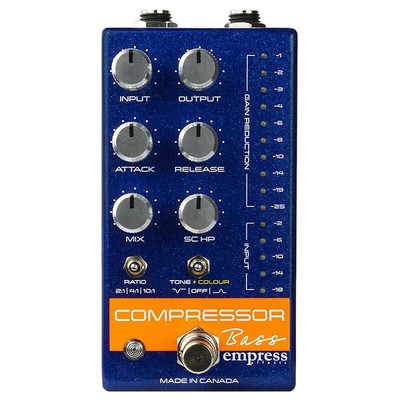 New Empress Effects Bass Compressor Blue 691293