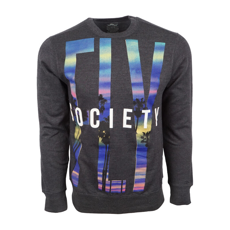 

МУЖСКОЙ ПУЛОВЕР FLY SOCIETY SUNSET BEACH, Black