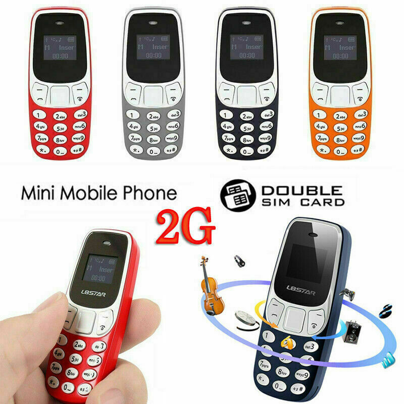 Mini Cellulare Telefono Tascabile Bm10 Dual Sim Gsm Lettore Mp3 Bluetooth cir