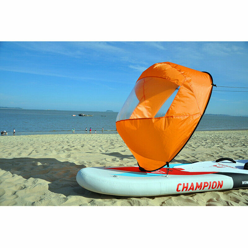 Voile instantanée pour kayak de canoë de kayak rouge Bateau Gonflable Surfboard