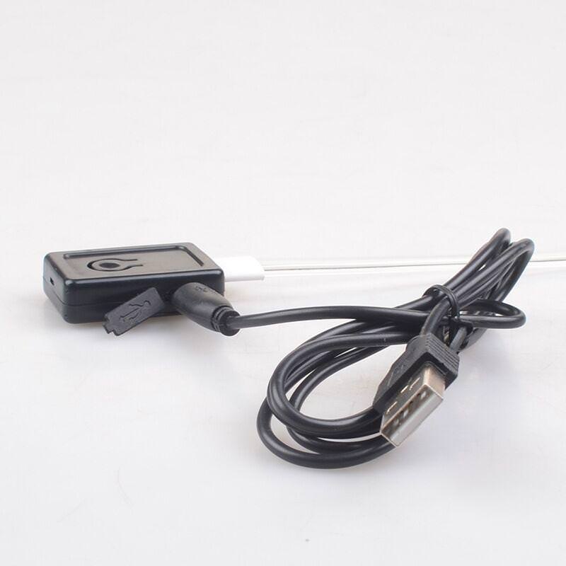 USB RECHARGEABLE LED 3ft LEASH Pet Dog Nylon Clip-on lead Flashing Light Safety - Picture 5 of 12