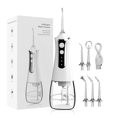 Dental Oral Irrigator Water Flosser Pick for Teeth Cleaner Thread Mouth Washing 